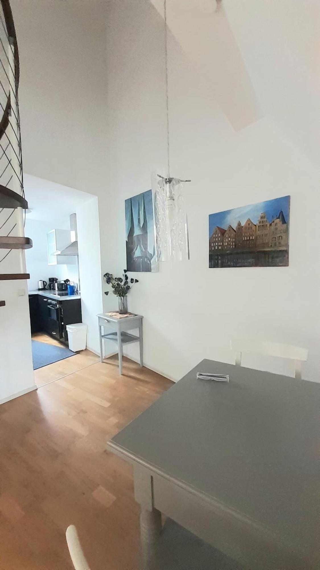 Likedeeler Am Stadthafen Lübeck Szoba fotó